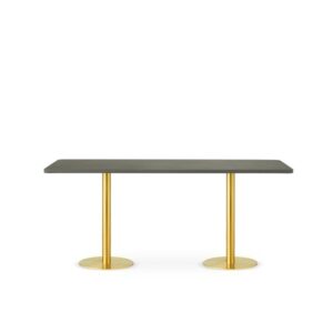 Design By Us Skins Sofabord 174x74 Guld/Moss