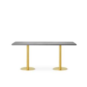 Design By Us Skins Sofabord 174x74 Guld/Smoke