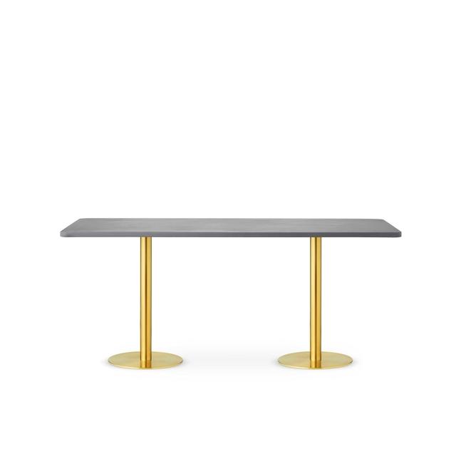 Design By Us Skins Sofabord 174x74 Guld/Smoke