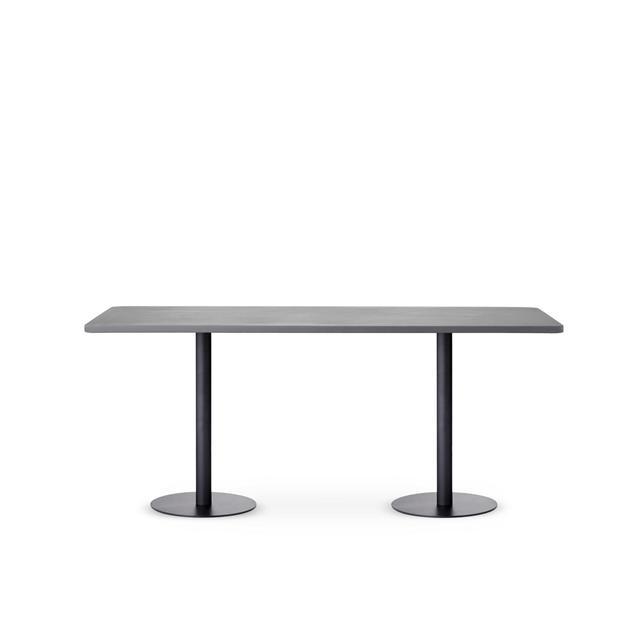 Design By Us Skins Sofabord 174x74 Sort/Smoke