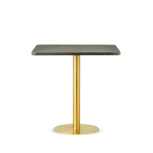 Design By Us Skins Sofabord 74x74 Guld/Moss