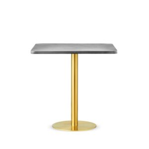 Design By Us Skins Sofabord 74x74 Guld/Smoke