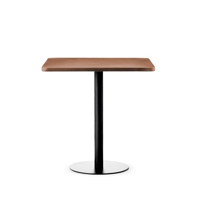 Design By Us Skins Sofabord 74x74 Sort/Brandy