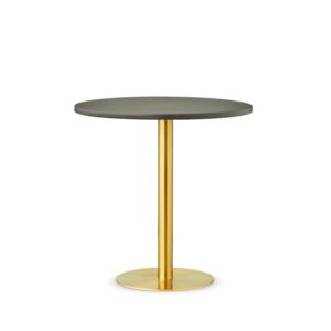 Design By Us Skins Sofabord Ø74 Guld/Moss