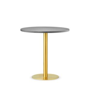 Design By Us Skins Sofabord Ø74 Guld/Smoke