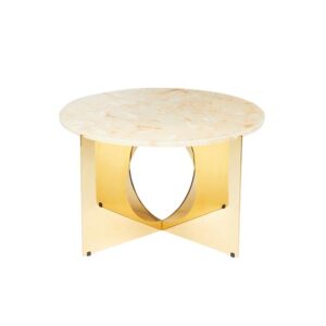 Design By Us This Is Art Sofabord Guld/Cream