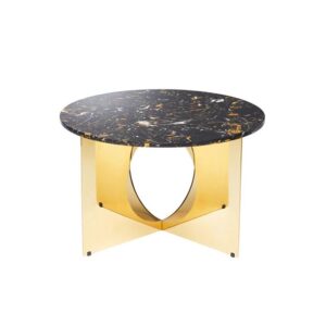 Design By Us This Is Art Sofabord Guld/Sort