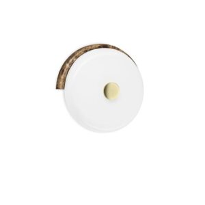 Design By Us Trip Væglampe Dark Emperador Marble/Glossy Opal