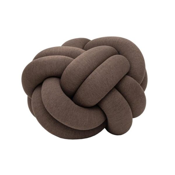 Design House Stockholm Knot Pude XL Brun