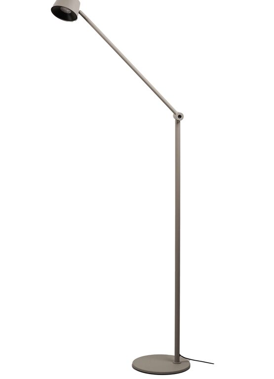 Direction F1 gulvlampe, mat grå