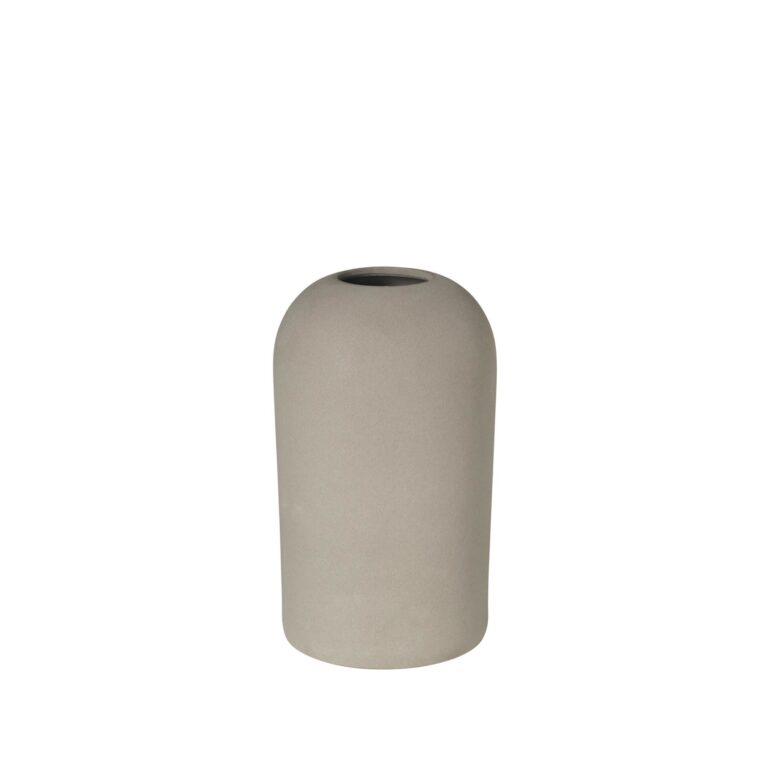 Dome Vase Medium Grå