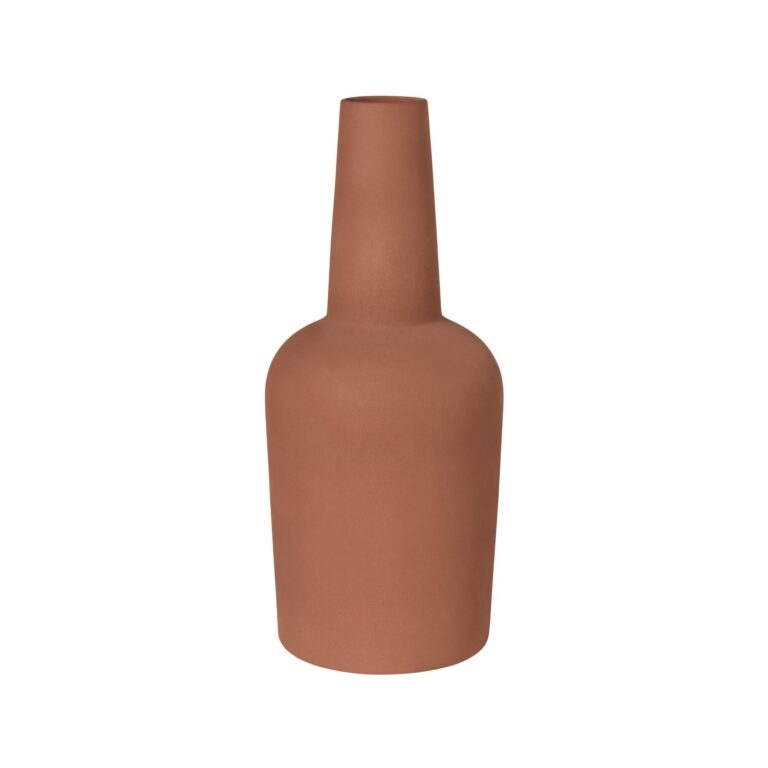 Dome Vase Stor Rød