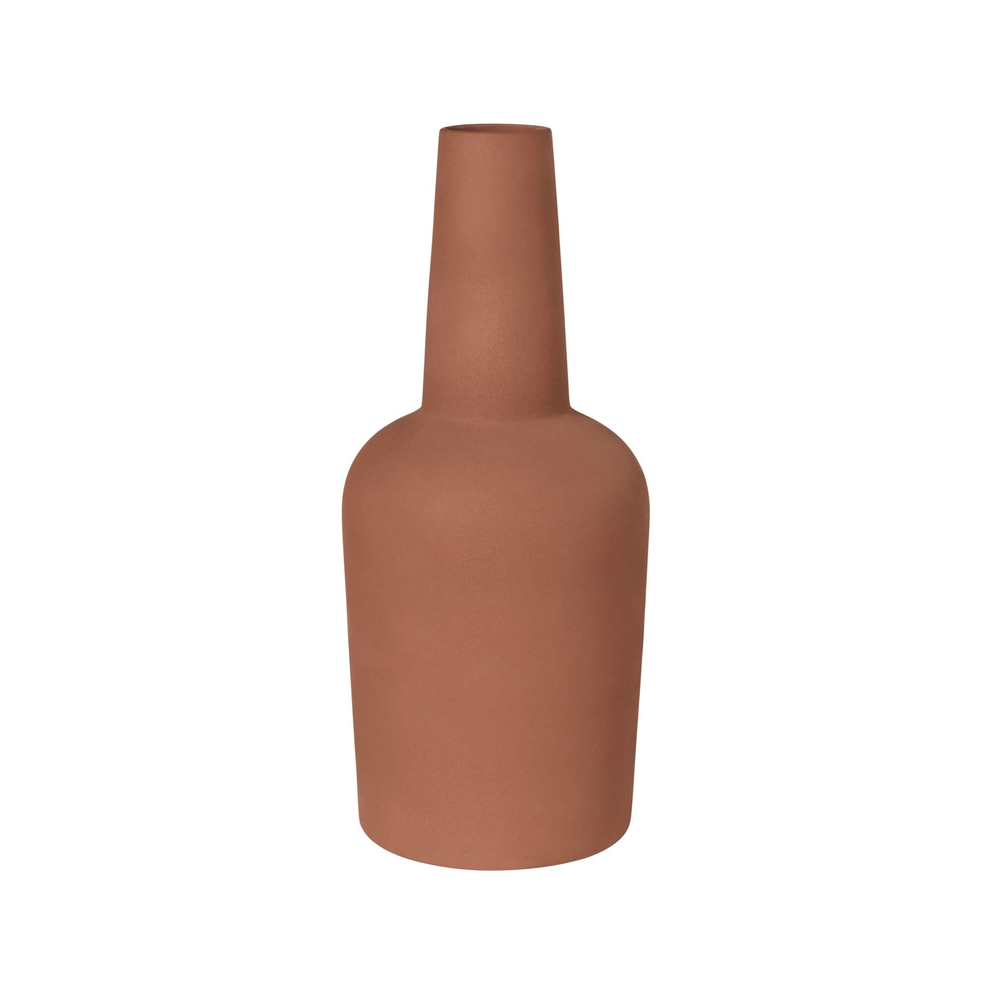 Dome Vase Stor Rød