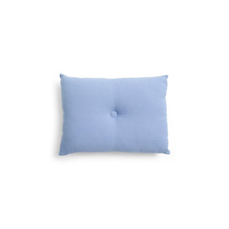 Dot Linen Pude 60x45 Blå