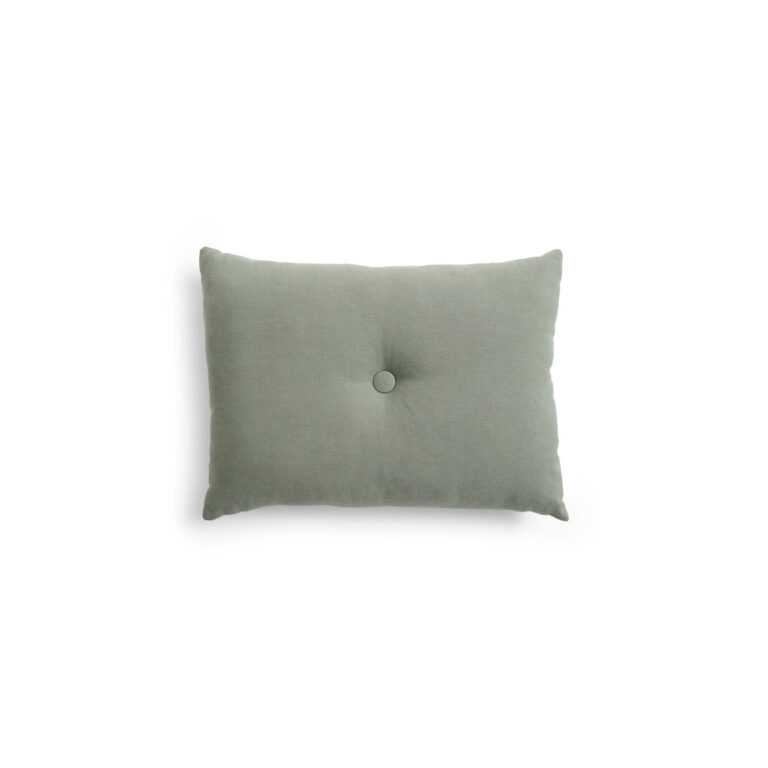 Dot Linen Pude 60x45 Pine Green