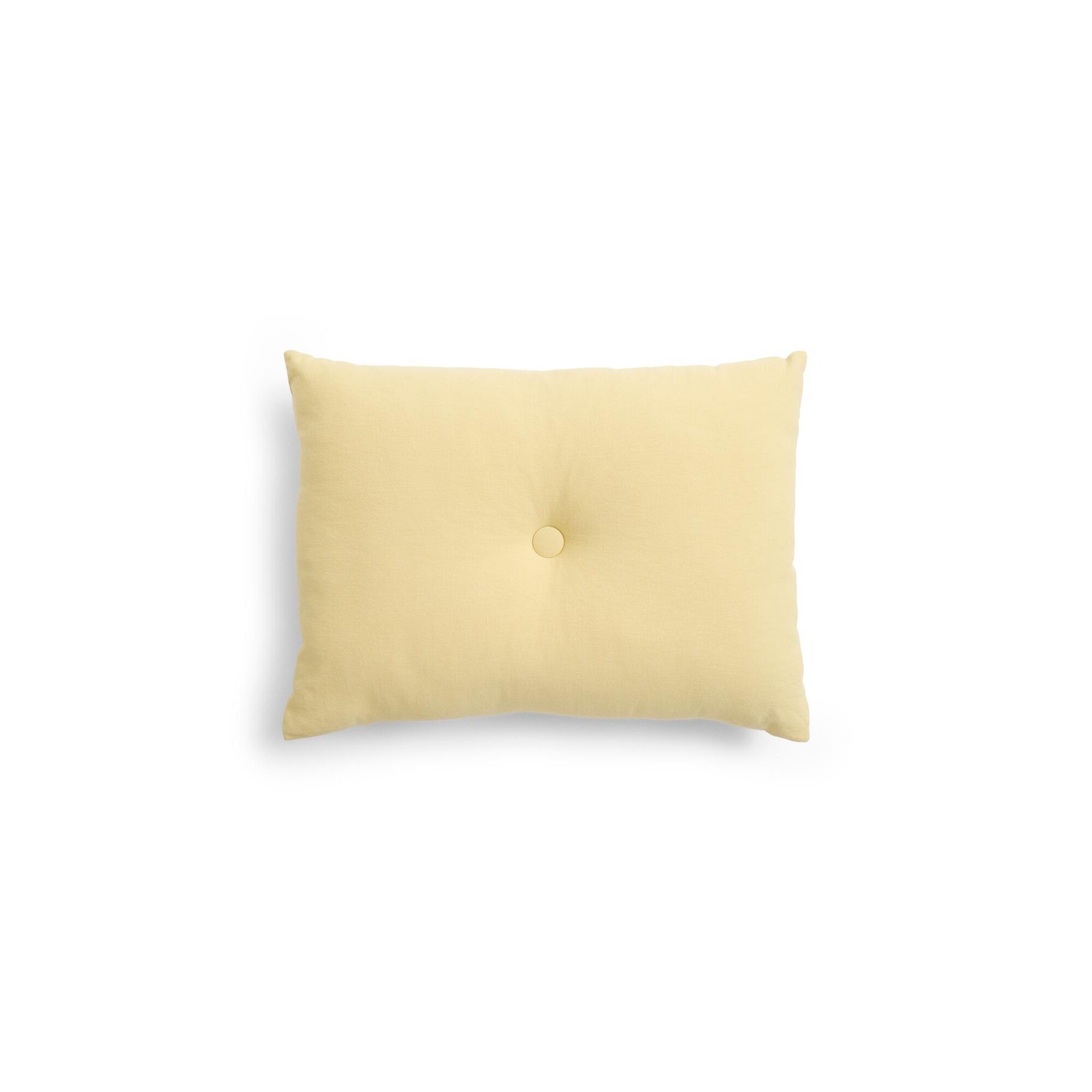 Dot Linen Pude 60x45 Soft Yellow
