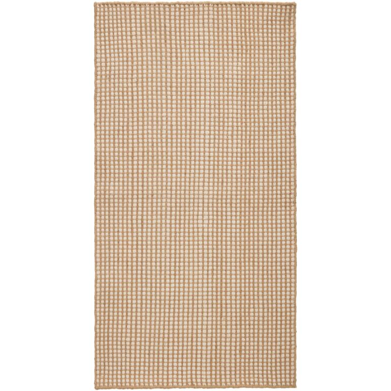 Dotted Gulvtæppe 75x150 Natural