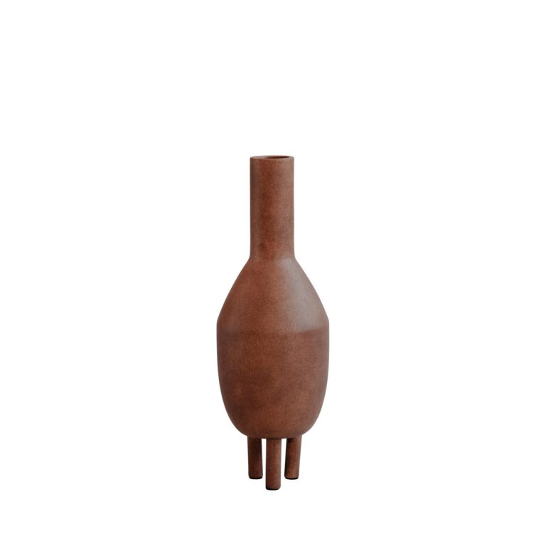 Duck Vase Slim Terracotta