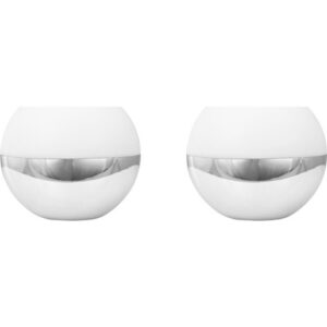 Dyberg Larsen Alba genopladelig bordlampe, krom