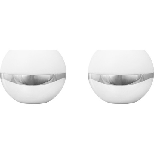 Dyberg Larsen Alba genopladelig bordlampe, krom