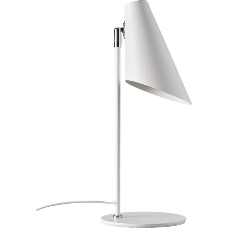 Dyberg Larsen Cale bordlampe, hvid