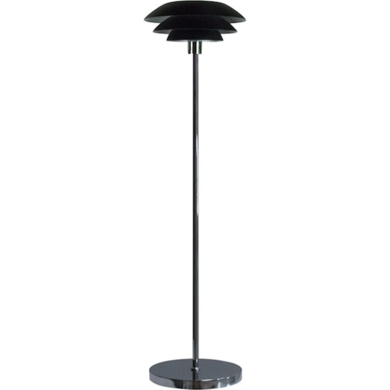 Dyberg Larsen DL31 gulvlampe, sort