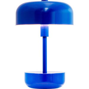 Dyberg Larsen Haipot genopladelig bordlampe, blå