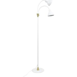 Dyberg Larsen Lilje gulvlampe, hvid