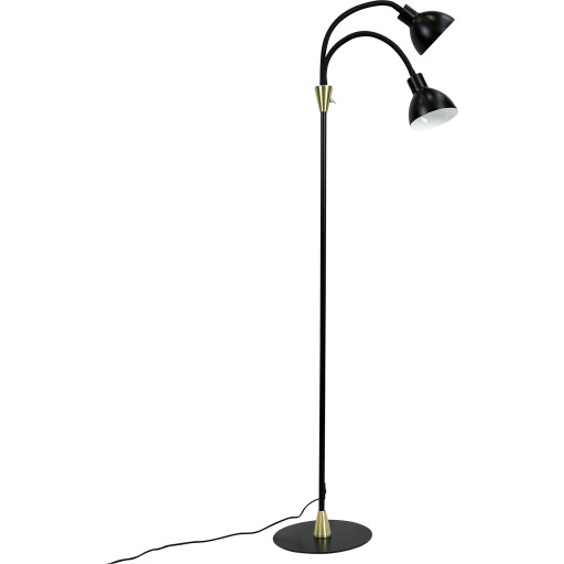 Dyberg Larsen Lilje gulvlampe, sort