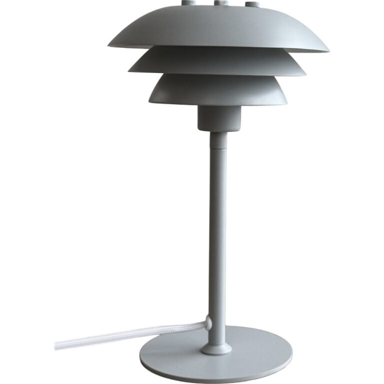 Dyberg Larsen Sixteen bordlampe, grå