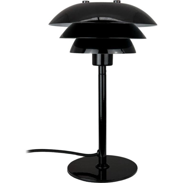 Dyberg Larsen Sixteen bordlampe, sort