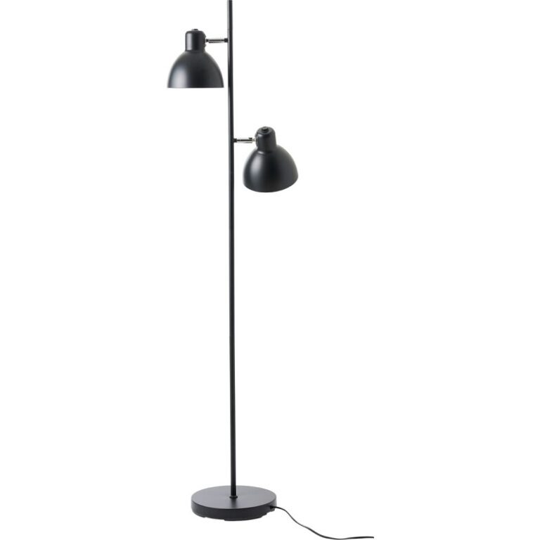 Dyberg Larsen Skagen 2 gulvlampe, sort