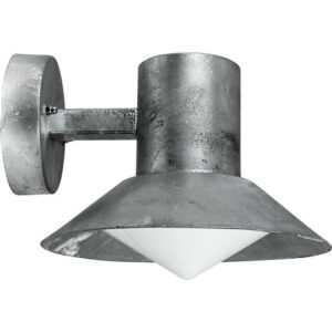 Dyberg Larsen Venice udendørs væglampe, galvaniseret stål