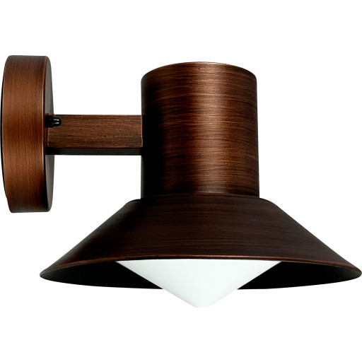 Dyberg Larsen Venice udendørs væglampe, kobber