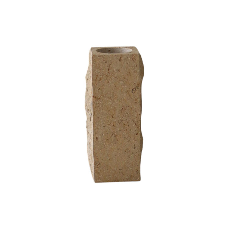 Edge Vase Small Limestone