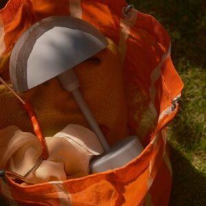 Ellen To-Go batterilampe / bordlampe, grå