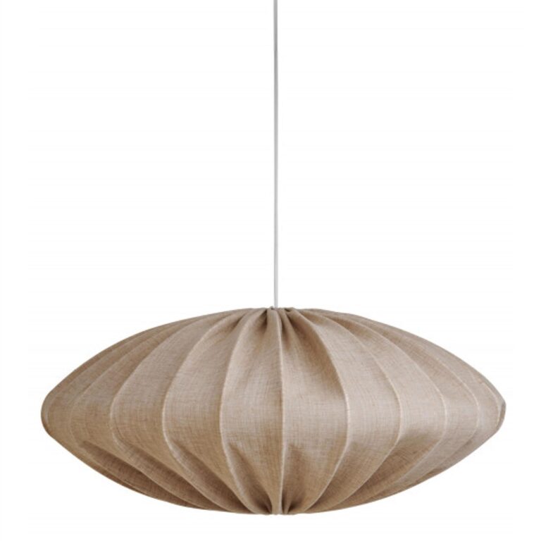 Ellipse 80 Lampeskærm Linned Sand