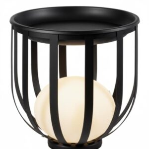 Estiluz Bols Gulvlampe Lav Antracit