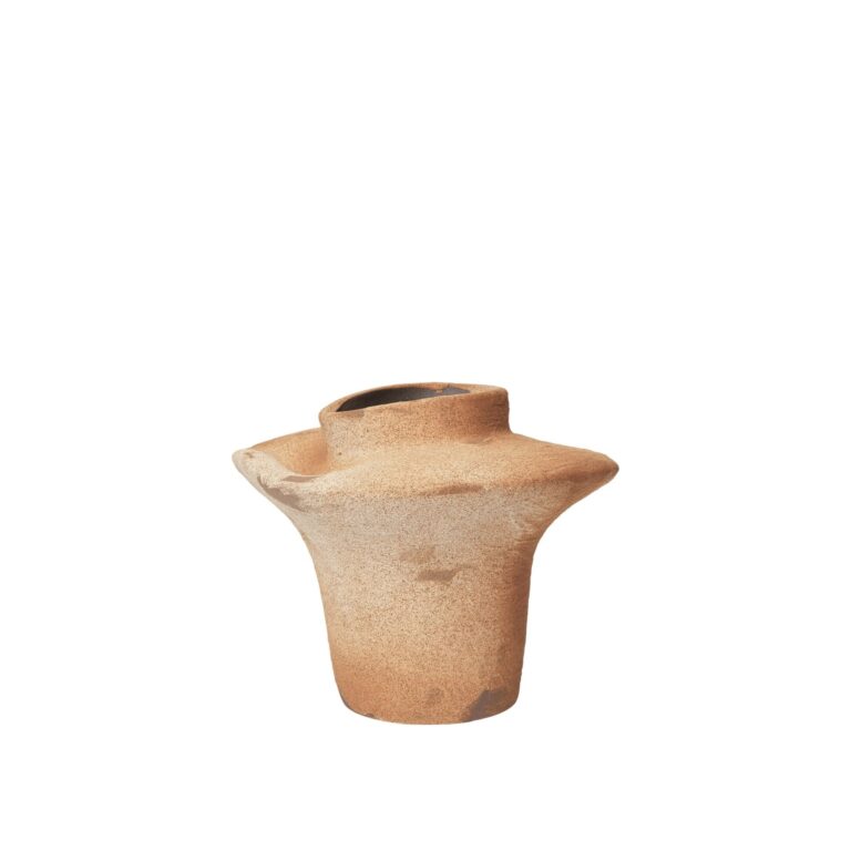 Evio Vase H22 Burnt Umber