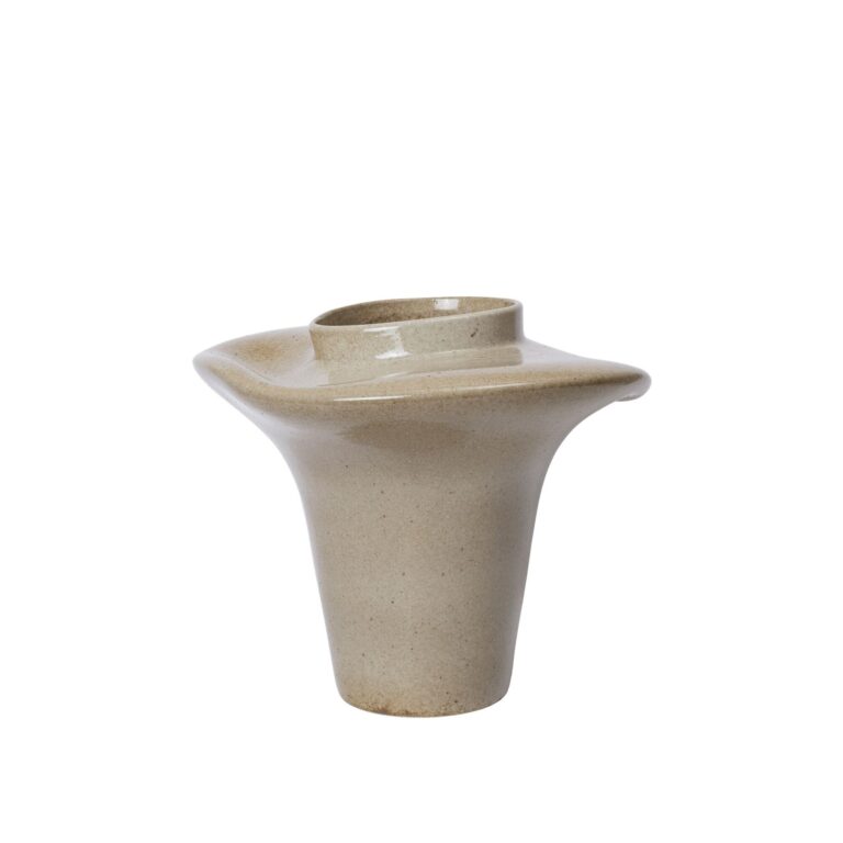 Evio Vase H35 Elm Green