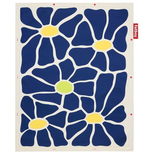 Fatboy Flying Carpet Gulvtæppe 140x180 cm Navy/Creme