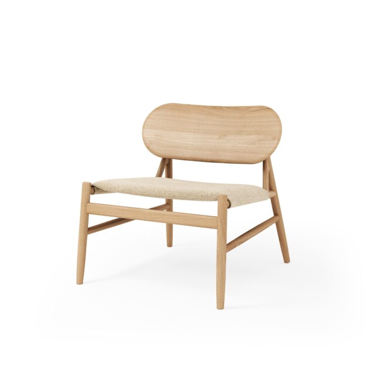 Ferdinand Lænestol Egetræ/Cream 0019