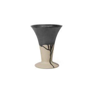 Ferm Living Flores Vase Sand/Sort