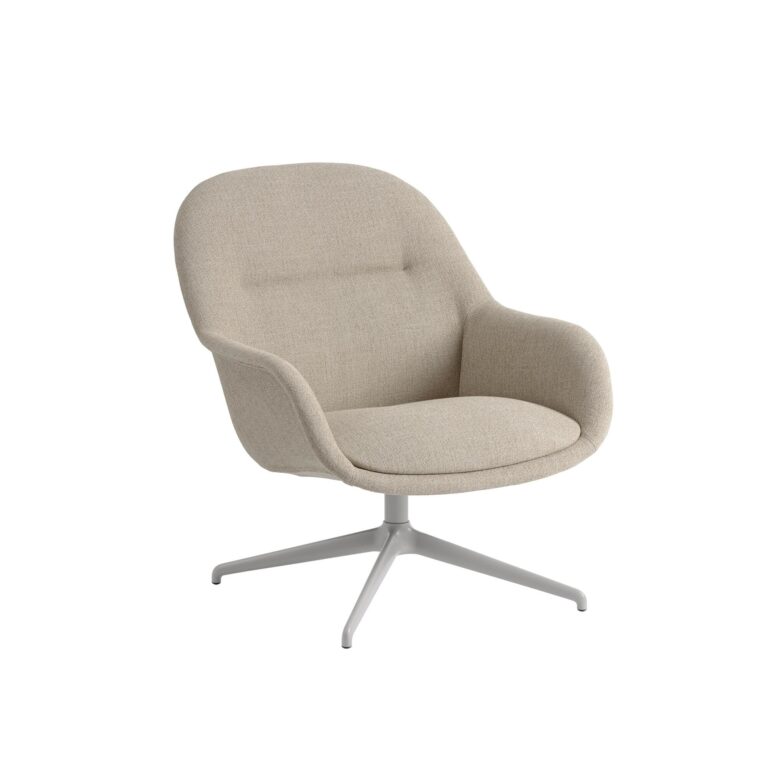 Fiber Lænestol Med Swivel Ericture 240/Grå