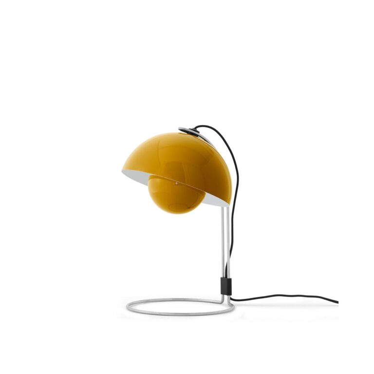 Flowerpot VP4 Bordlampe Mustard