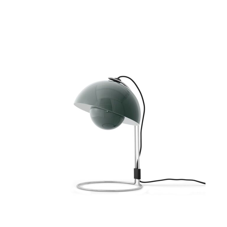 Flowerpot VP4 Bordlampe Stone Blue