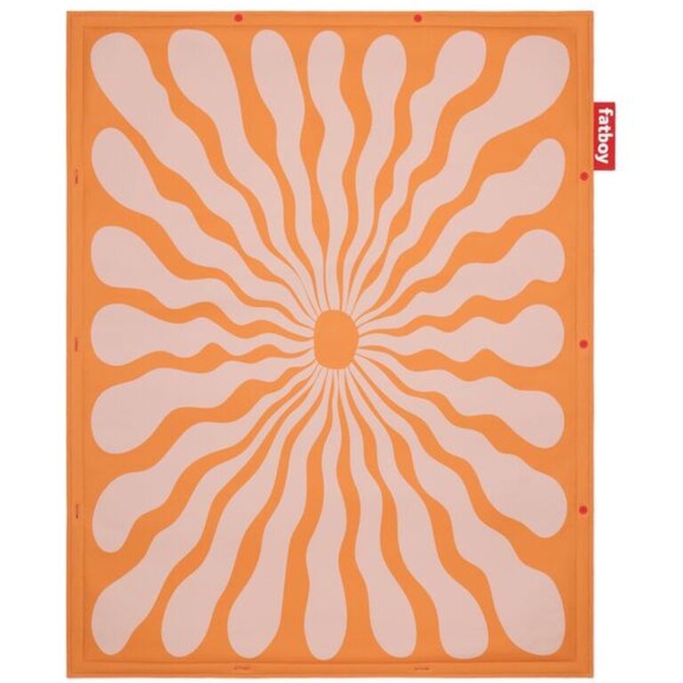 Flying Carpet Gulvtæppe 140x180 cm Flower Orange/Pink