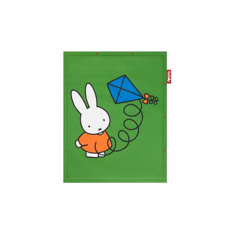 Flying Carpet x Miffy Gulvtæppe 140x180 Grøn