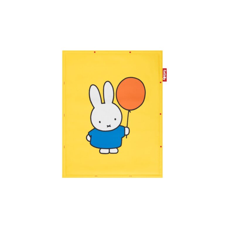 Flying Carpet x Miffy Gulvtæppe 140x180 Gul