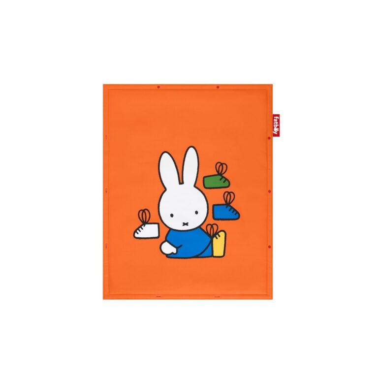 Flying Carpet x Miffy Gulvtæppe 140x180 Orange